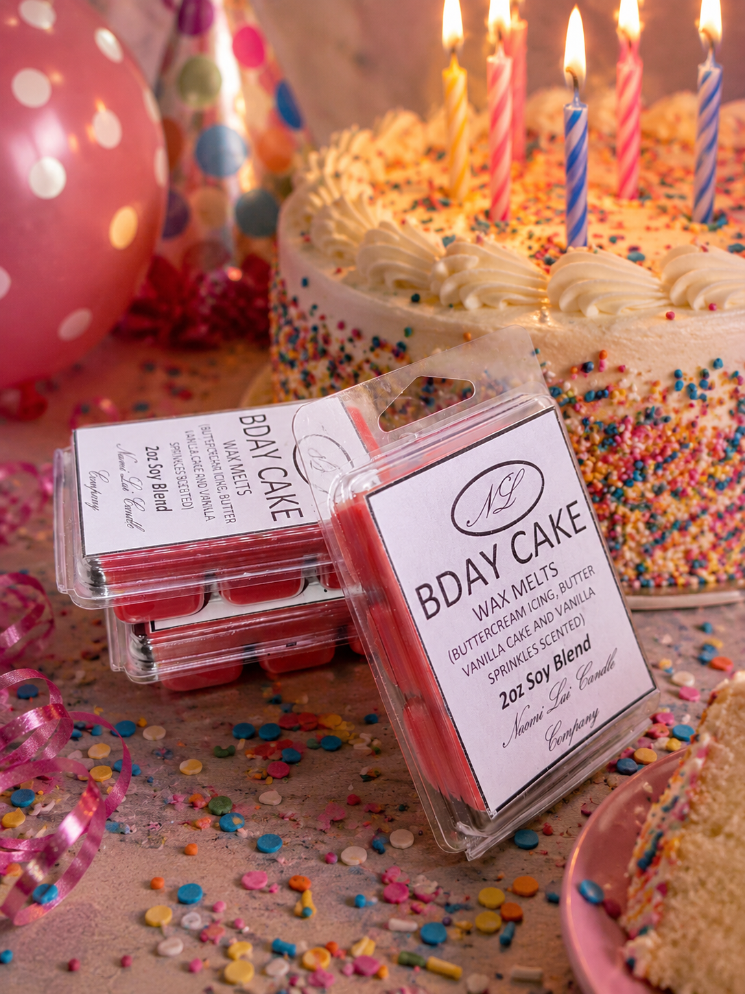 BIRTHDAY CAKE WAX MELT