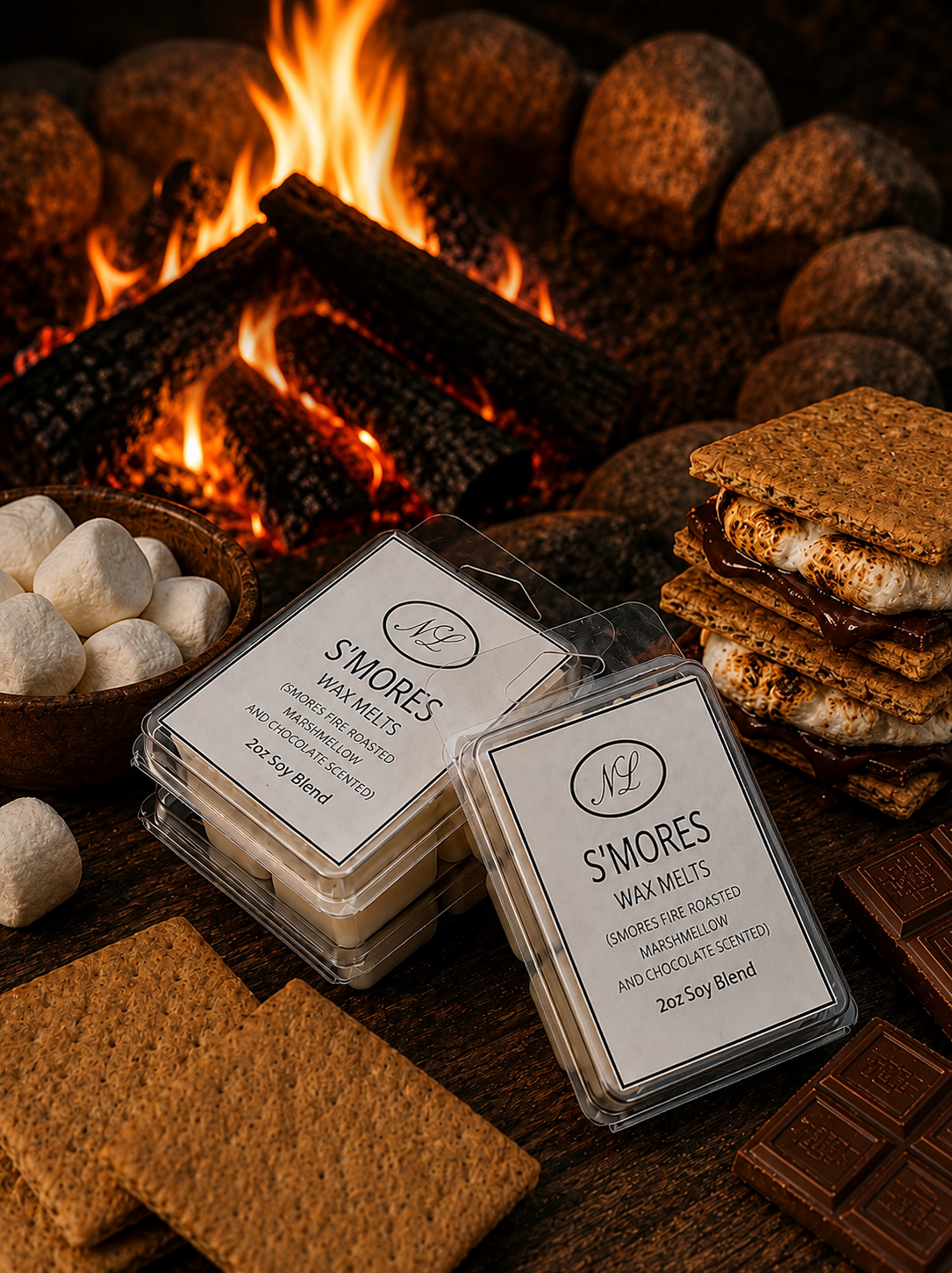 S’MORES WAX MELT