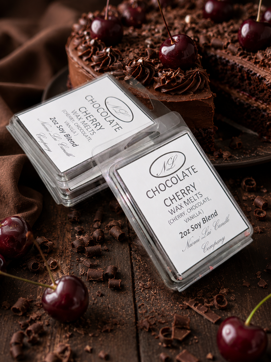 CHOCOLATE CHERRY CAKE WAX MELT