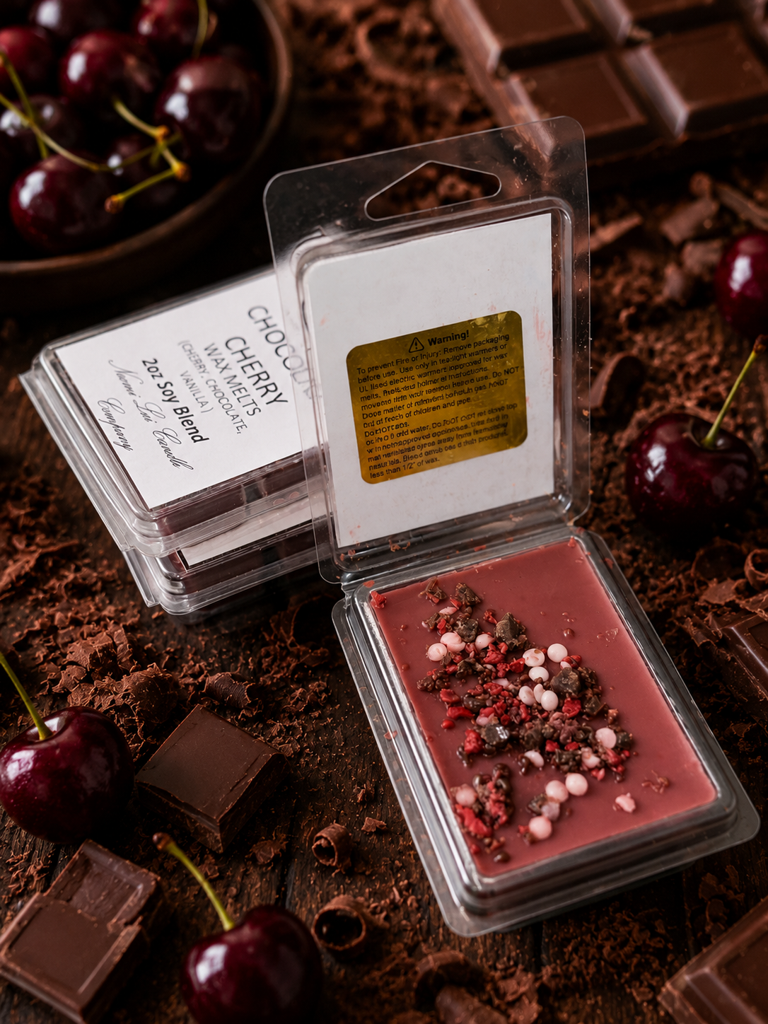 CHOCOLATE CHERRY CAKE WAX MELT